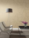 Nazca Almond & Gold Wallpaper, by York Wall, 32'9.6" length x 1'8.8" width x 0.02" depth thumbnail 3