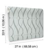 Graceful Geo Spa & Silver Wallpaper thumbnail 4