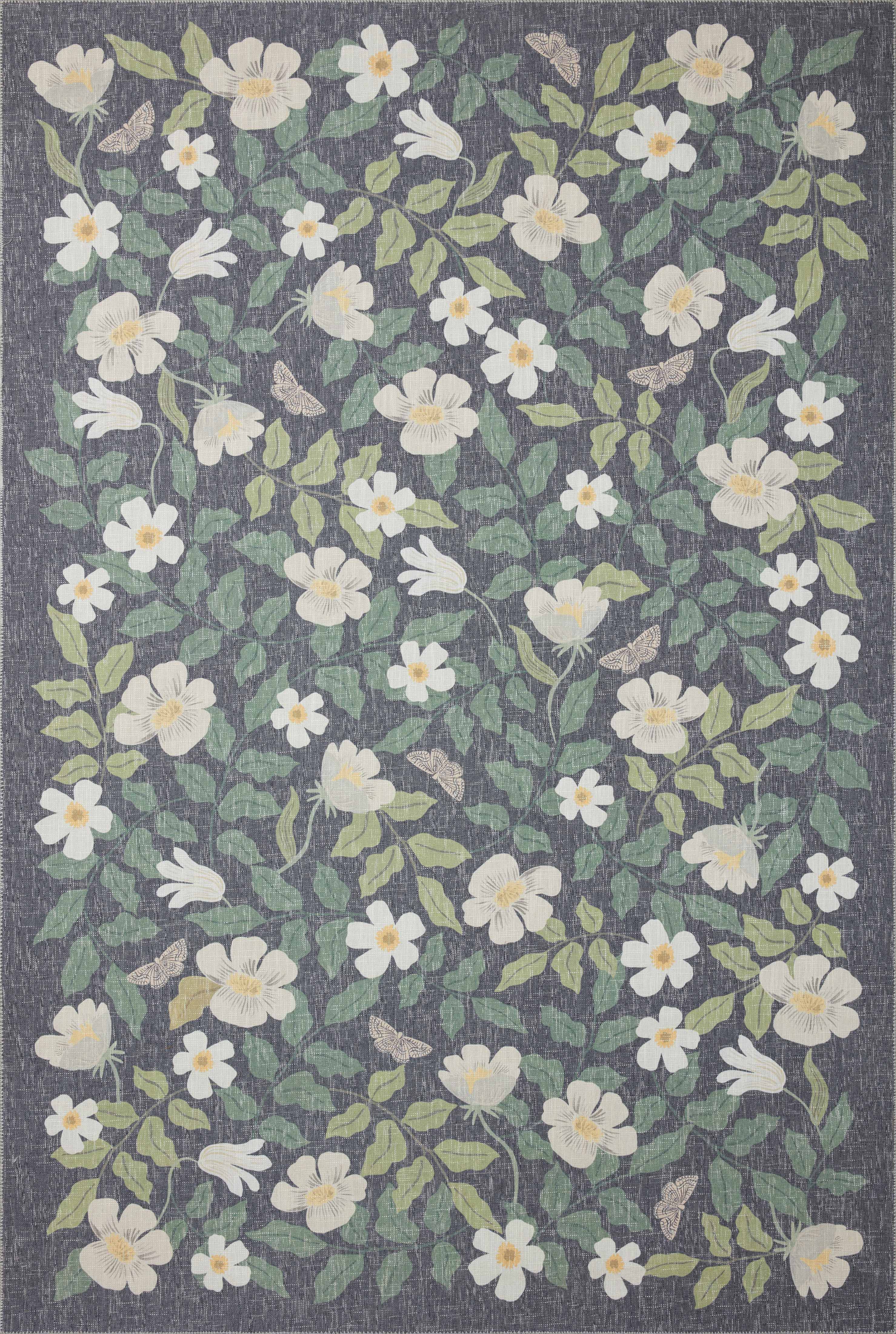 Rifle Paper Co. x Loloi Cotswolds Rug, 2'6" length x 7'6" width View 1