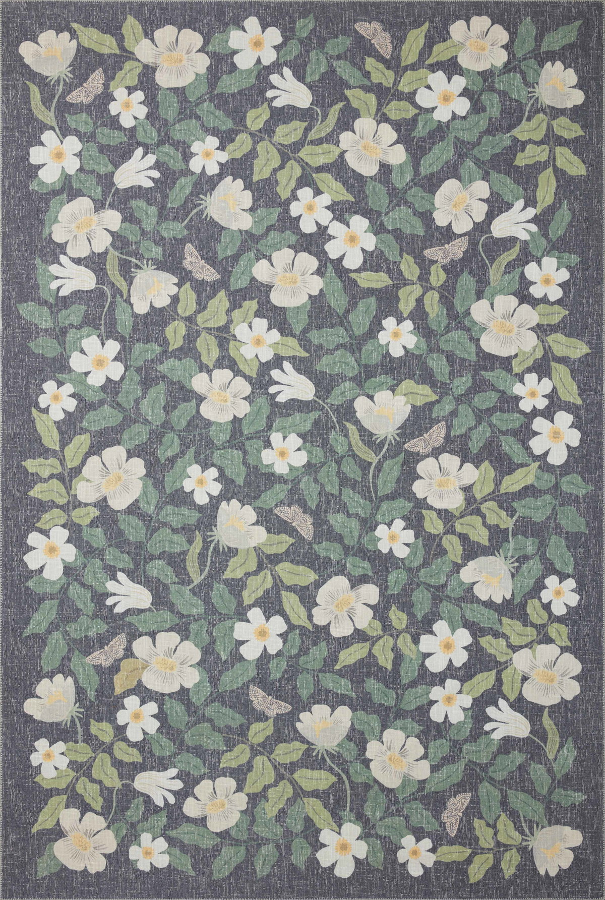 Rifle Paper Co. x Loloi Cotswolds Rug, 3'6" length x 5'6" width View 1