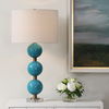 Palawan Blue Glaze Table Lamp thumbnail 1