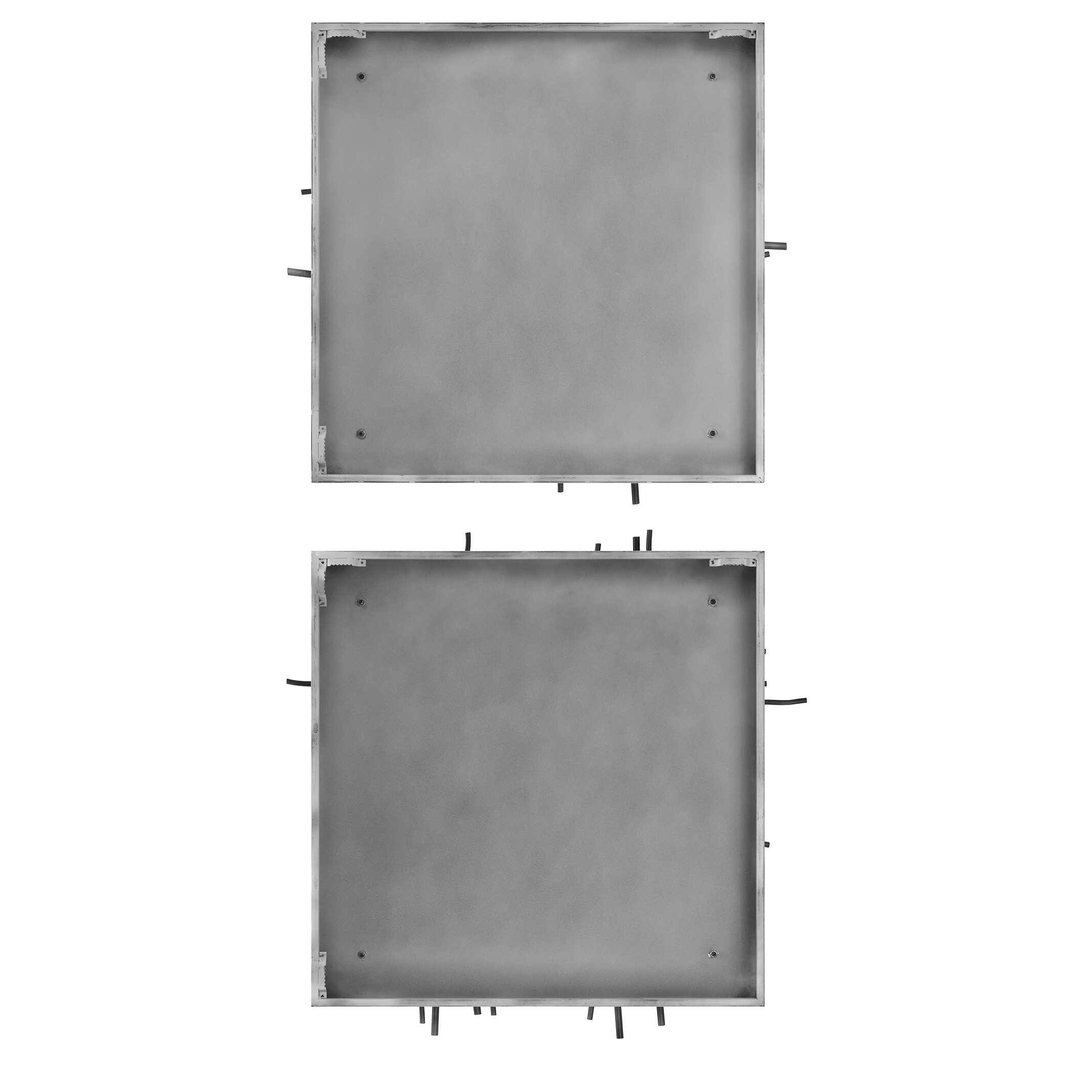 Genesis Metal Wall Decor Set/2 large image 