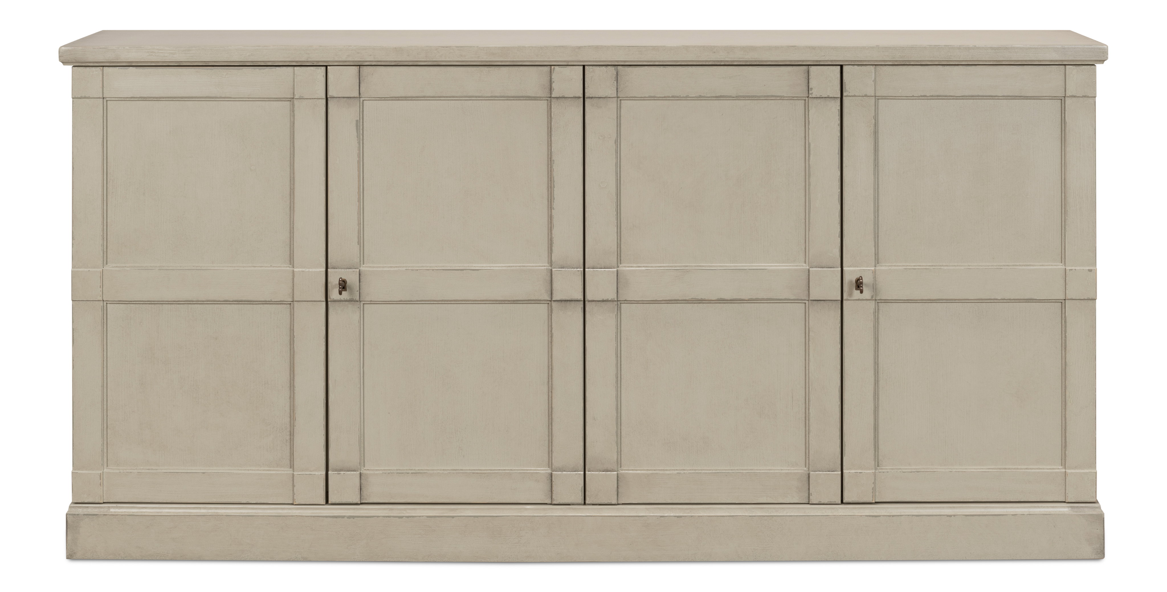*Lionisio Buffet,75',Wash Gray,Wood Drs, Cabinets & Sideboard by Sarreid, 75" length x 15" width x 37" height View 2