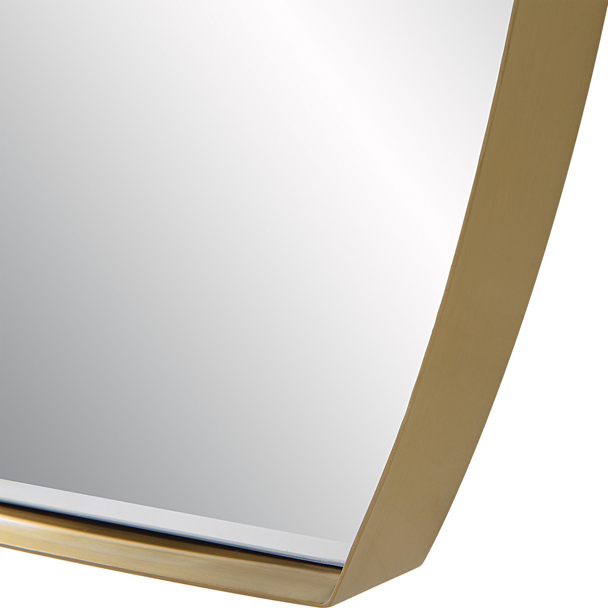 Portal Modern Brass Mirror large image 