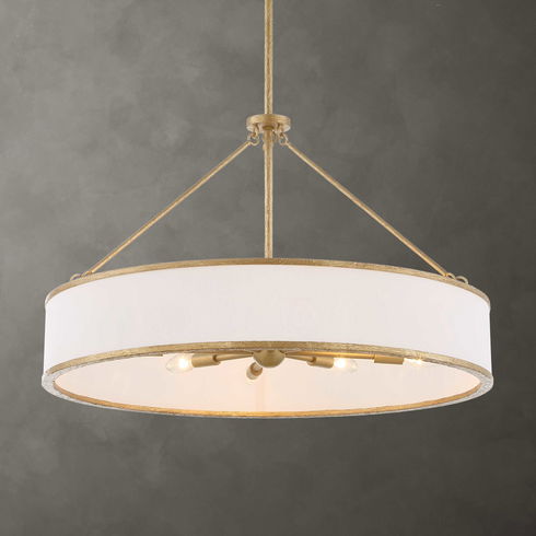 Algiers 8 Light Drum Pendant
