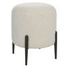 Arles White Shearling Ottoman thumbnail 4