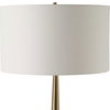 Faro White Marble Floor Lamp, by Uttermost, 17" width x 61" height x 17" depth thumbnail 6