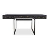 Mako Desk Black, by Moe's Home, 62.99" width x 29.92" height x 27.56" depth thumbnail 1