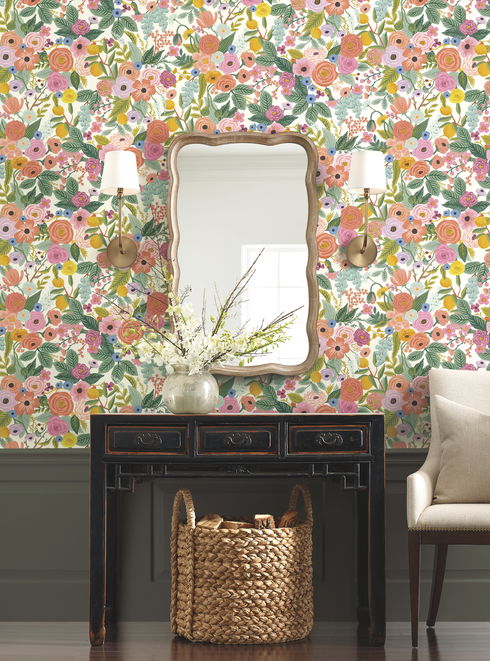 Garden Party Rose Peel & Stick Wallpaper