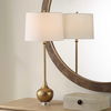 Good As Gold Buffet Lamp, by Uttermost, 14" width x 33.75" height x 14" depth thumbnail 2