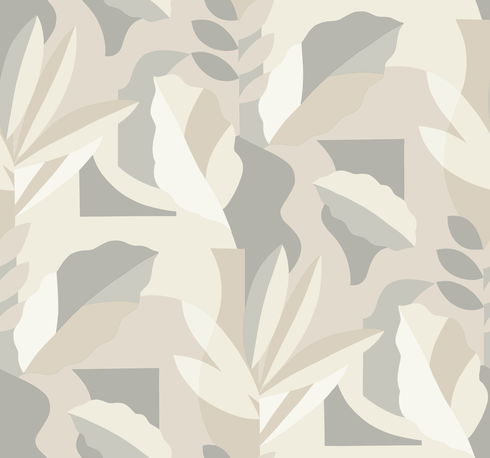 Papier Colle Neutral Wallpaper