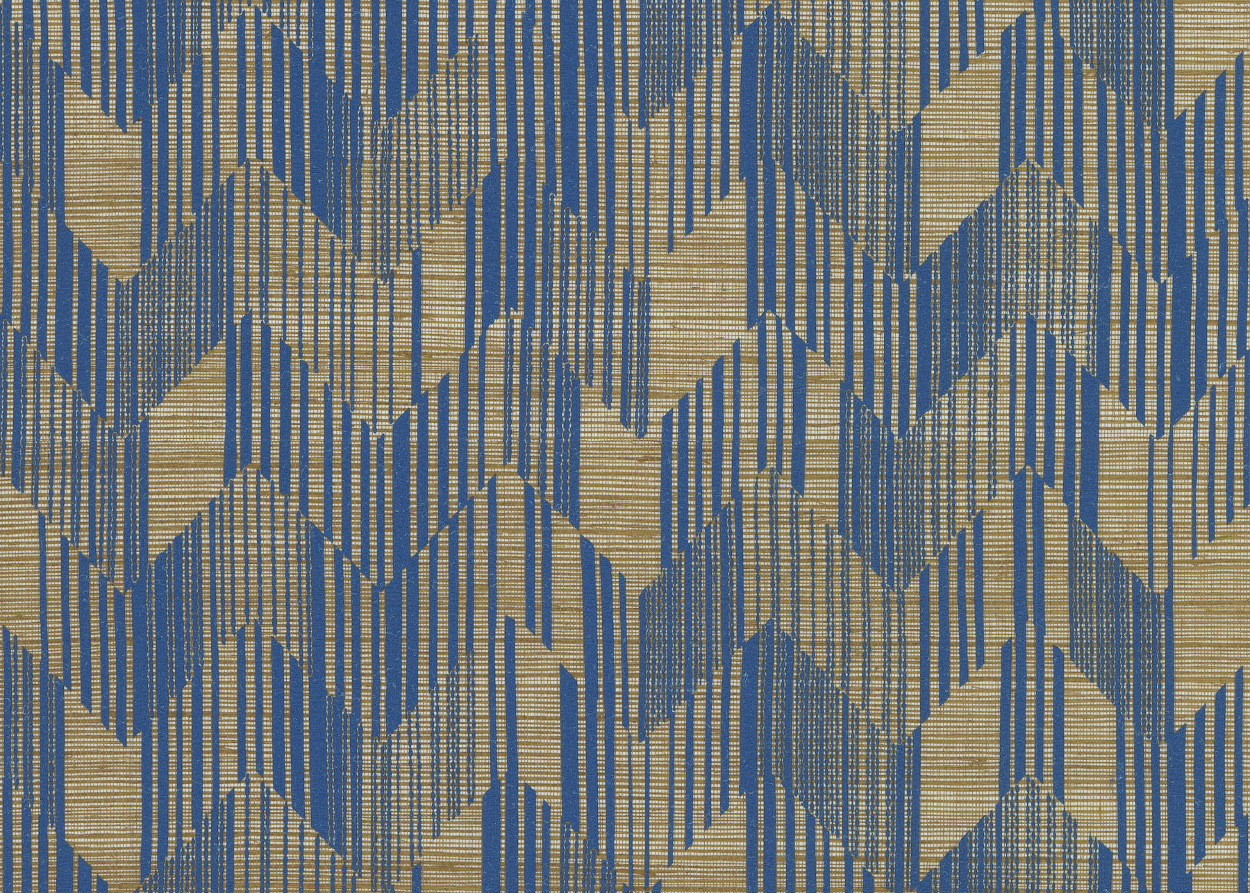 Birch Blue Wallpaper large image 