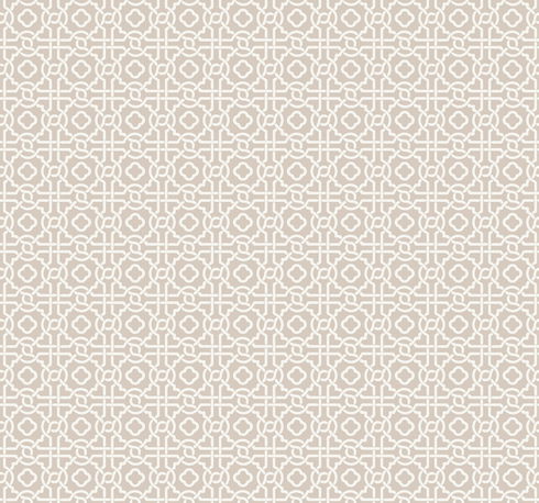 Pergola Lattice Taupe Wallpaper