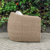 Tropic Golden Flax Outdoor Lounge Chair, Outdoor Chair by Uttermost, 2'7.2" width x 2'11" height x 3' depth thumbnail 4