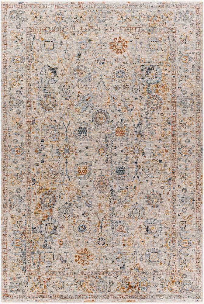 Laila Machine Woven Rug, by Surya, 9'6.17" length x 6'6.74" width