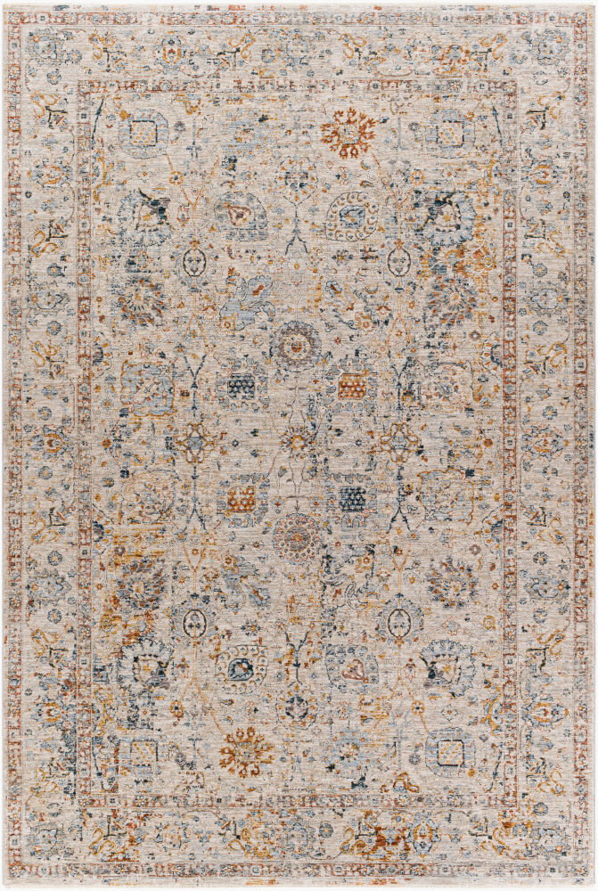 Laila Machine Woven Rug, by Surya, 9'6.17" length x 6'6.74" width