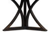 Flying Buttress Dining Table,Ant. Black, by Sarreid, 54" length x 54" width x 30" height thumbnail 5