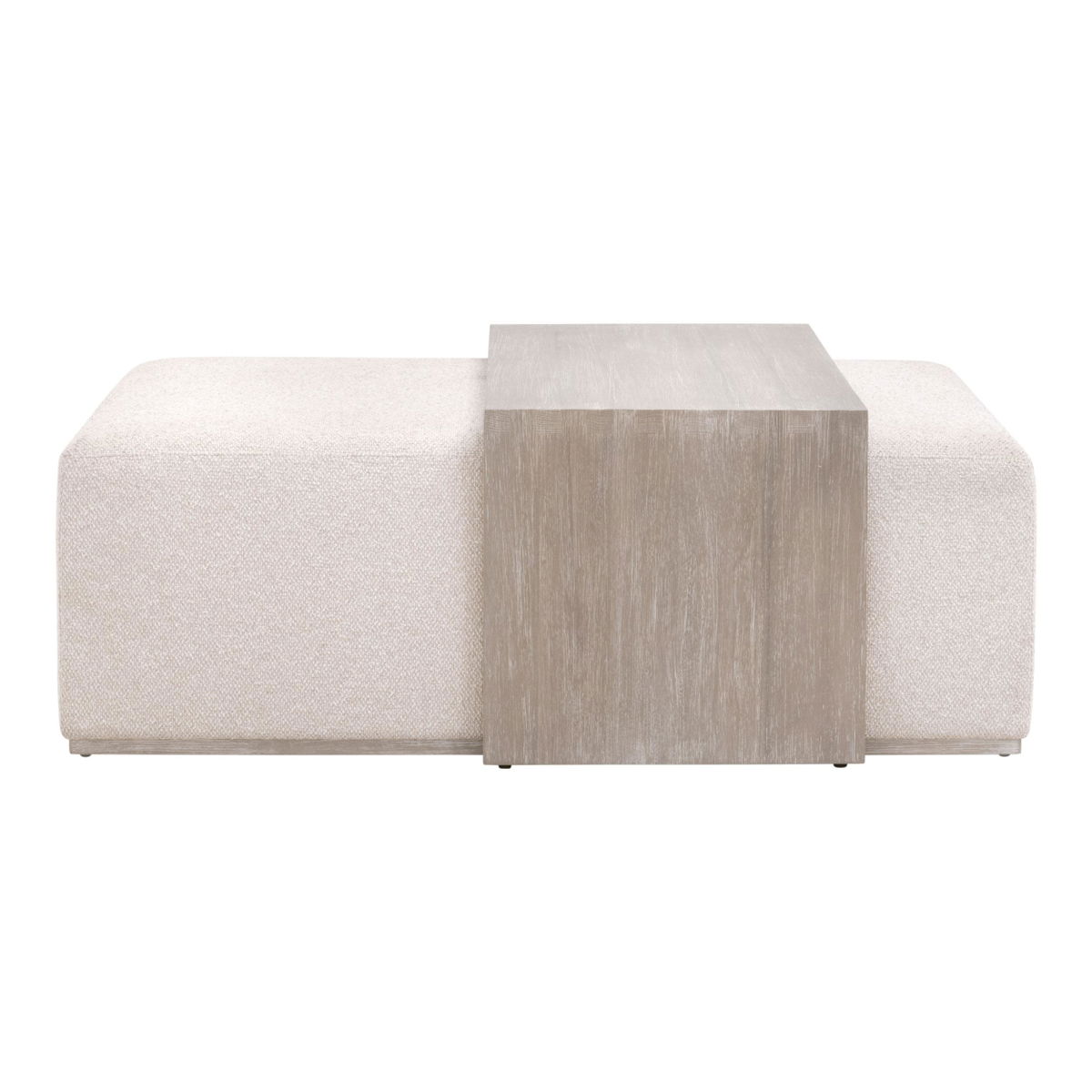 Dovetail Upholstered Coffee Table, by Essentials for Living, 54.5" width x 20" height x 35.5" depth View 1