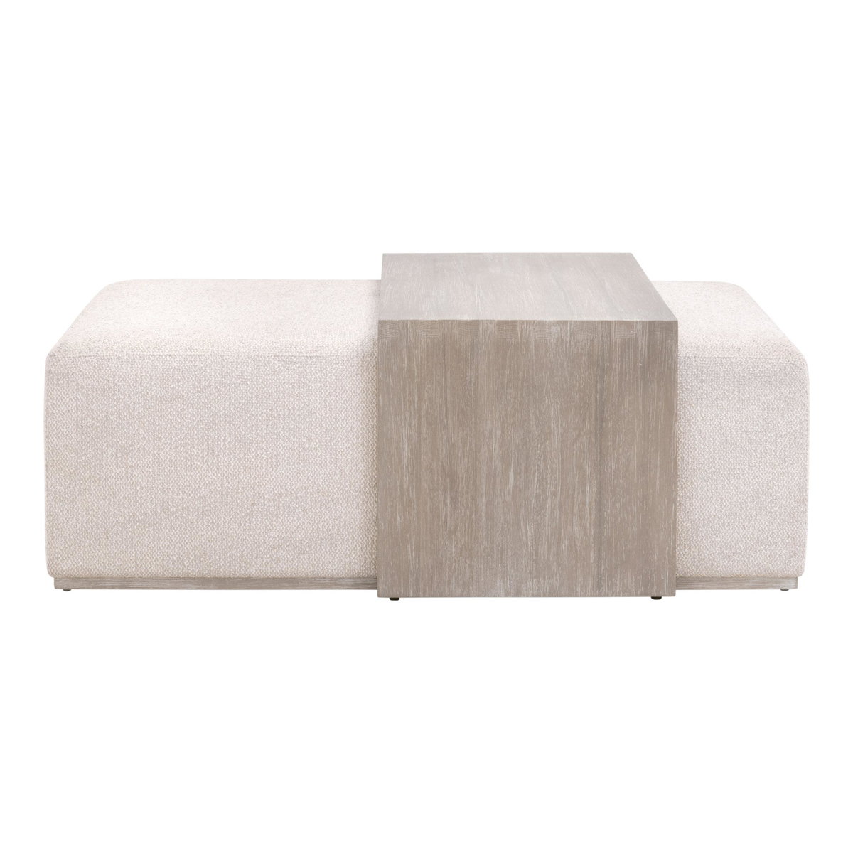 Dovetail Upholstered Coffee Table, by Essentials for Living, 54.5" width x 20" height x 35.5" depth View 1
