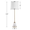 Alistair Brass Buffet Lamp, Table Lamp by Uttermost, 11" width x 34.25" height x 11" depth thumbnail 3
