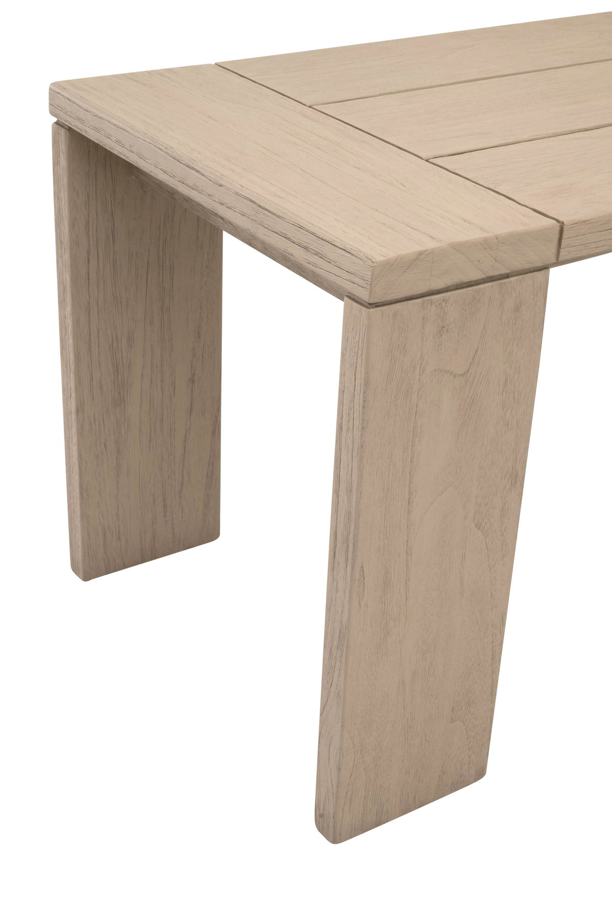 Sur Outdoor Bench, Ottoman by Essentials for Living, 54" width x 18.25" height x 17.25" depth View 5