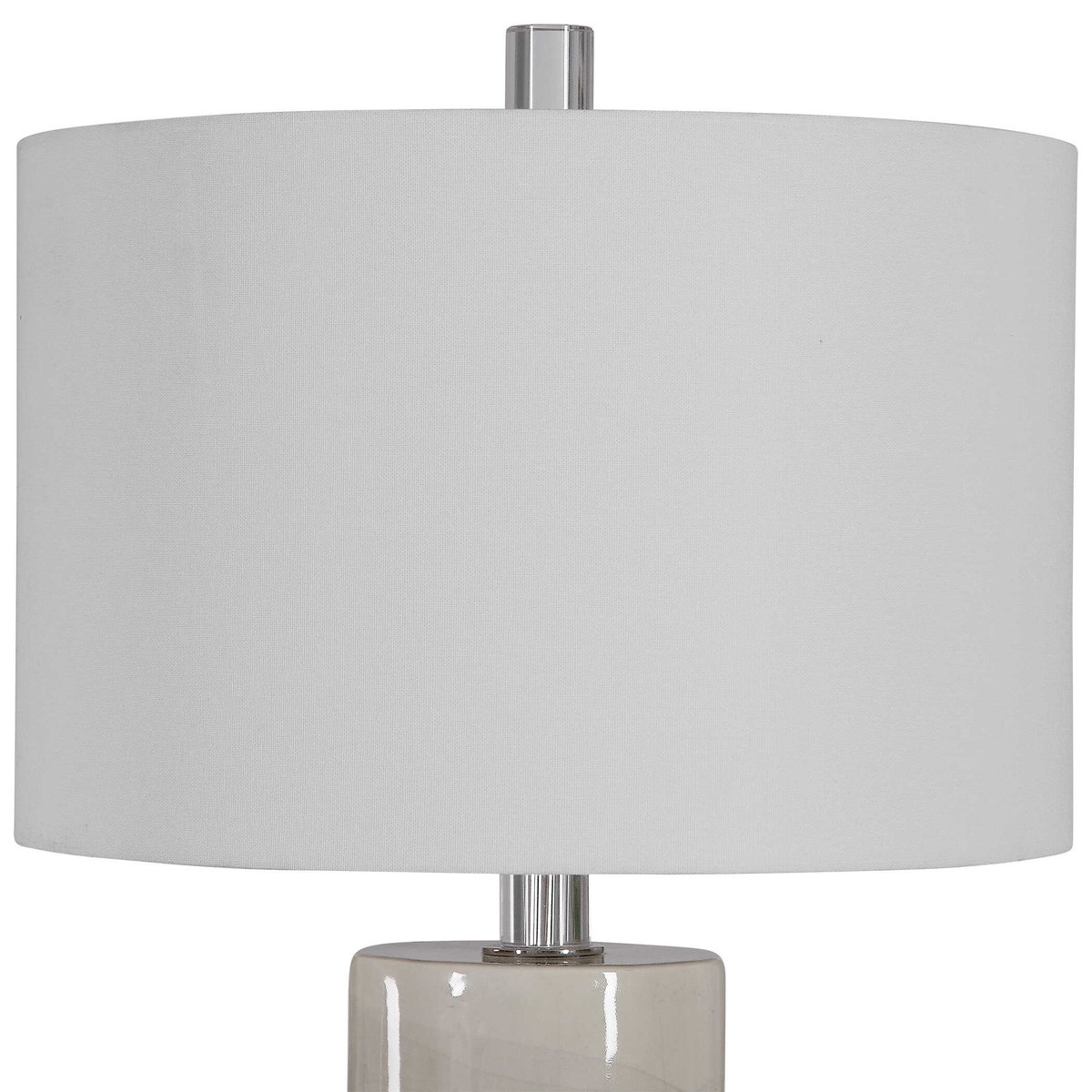 Zesiro Modern Table Lamp, by Uttermost, 17" width x 32" height x 17" depth View 6