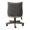 Aidrian Charcoal Desk Chair, Accent Chair by Uttermost, 22.5" width x 39" height x 25" depth thumbnail 6