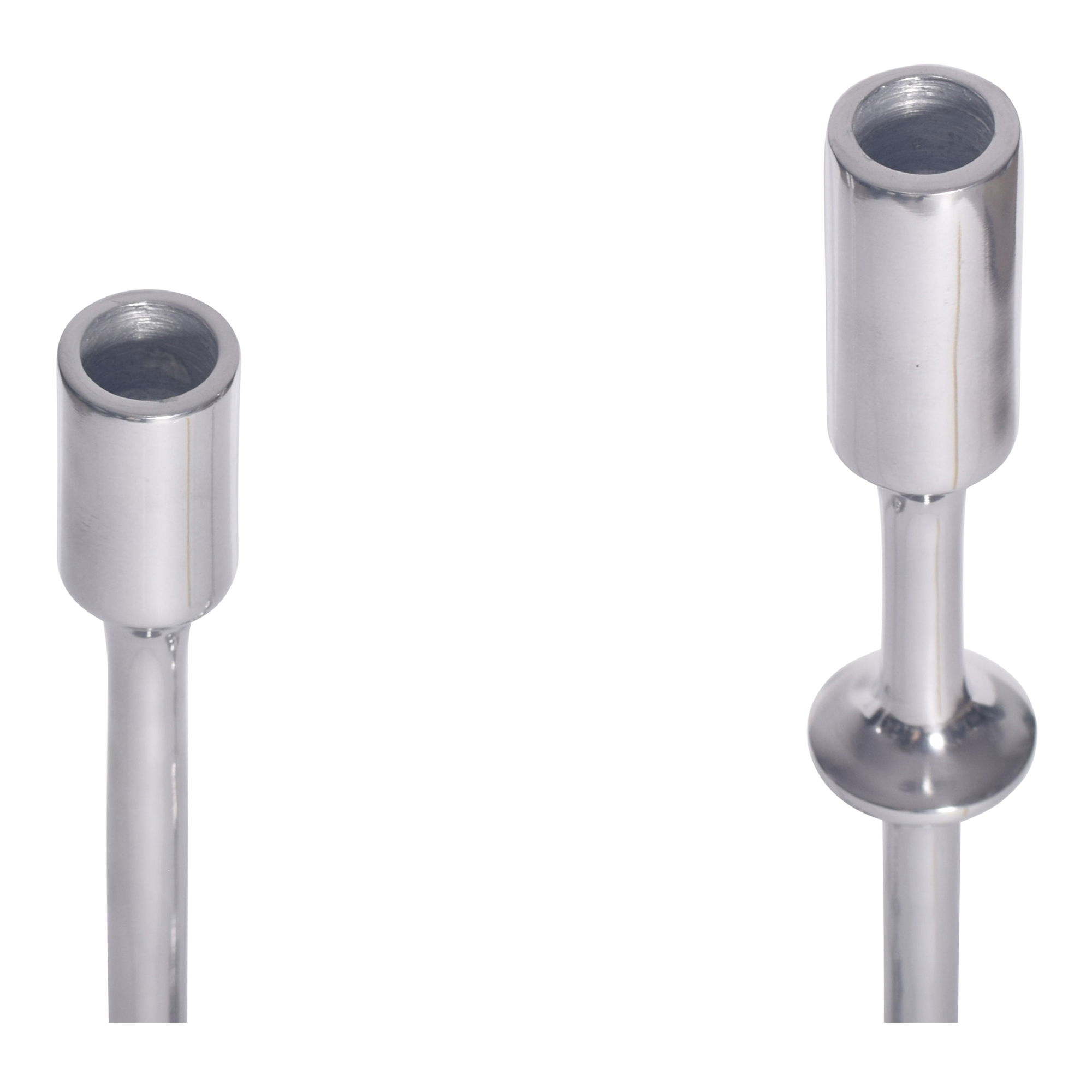 Irie Candle Holders-set Of Two Silver large image 