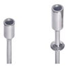 Irie Candle Holders-set Of Two Silver thumbnail 1