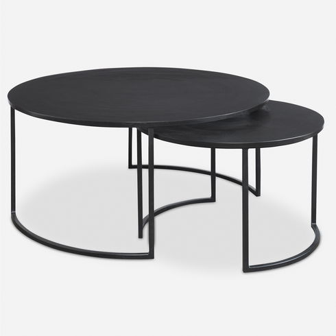 Barnette Modern Nesting Coffee Tables S/2