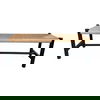 Hawthorn Small Bench Black thumbnail 0