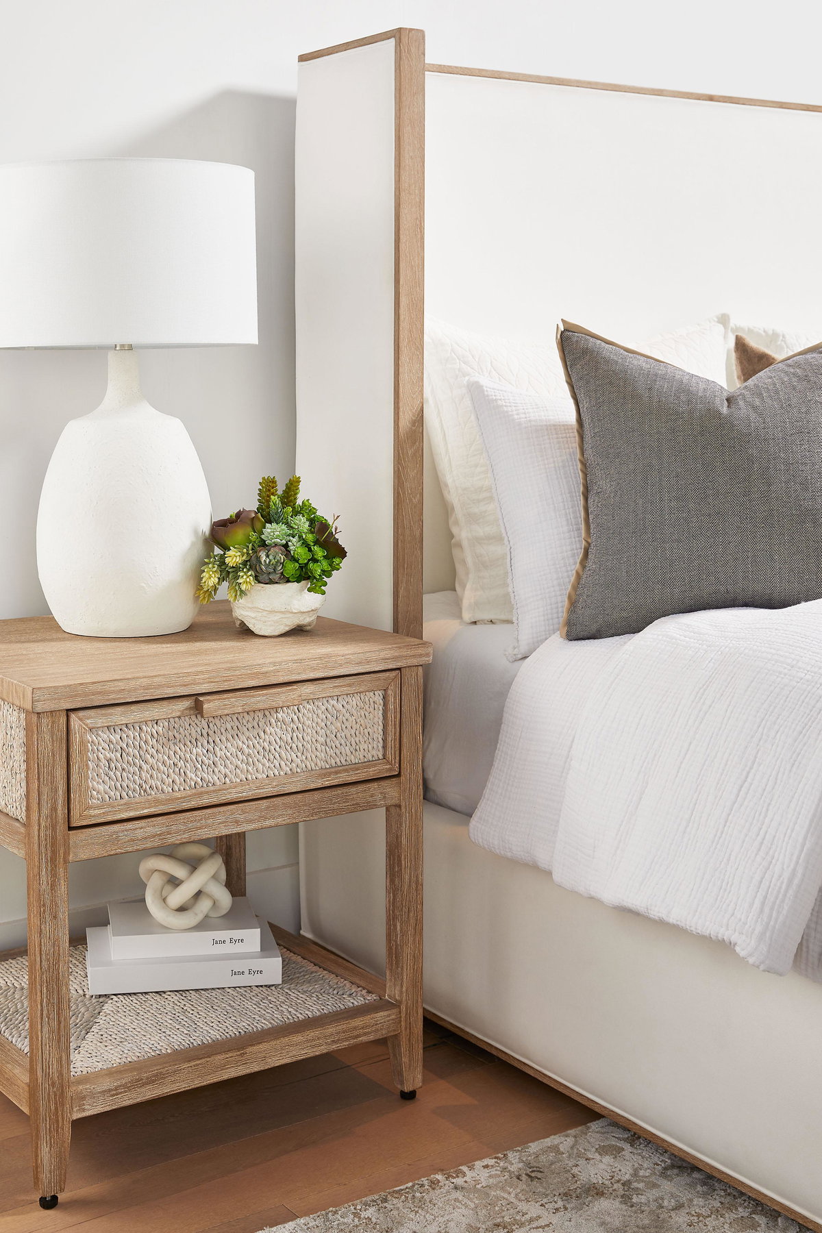 Malay 1-Drawer Nightstand, by Essentials for Living, 24" width x 26" height x 22" depth View 11