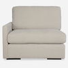 Refuge Sand Left Arm Facing Sofa, Furniture by Uttermost, 43.25" width x 30" height x 37.5" depth thumbnail 1
