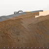 Marquisa Medium Brown Wood with Black Metal Large Coffee Table thumbnail 6