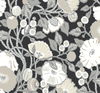 Vincent Poppies Black & Cream Wallpaper thumbnail 0