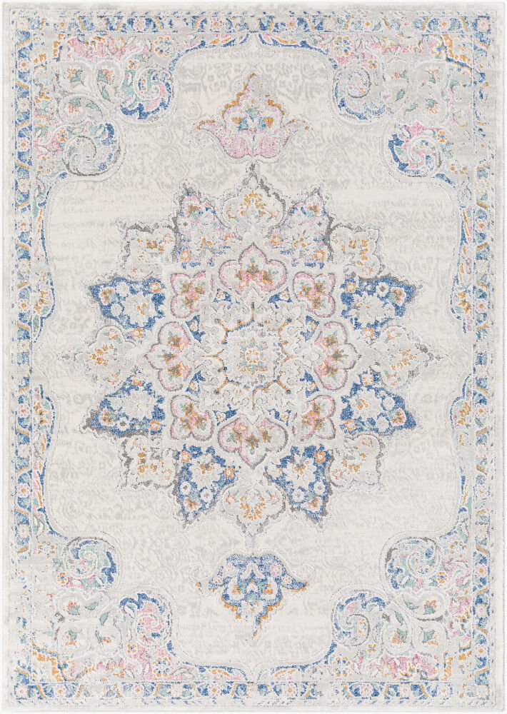 Lagos Machine Woven Rug, by Surya, 1'3.75" length x 1'3.75" width