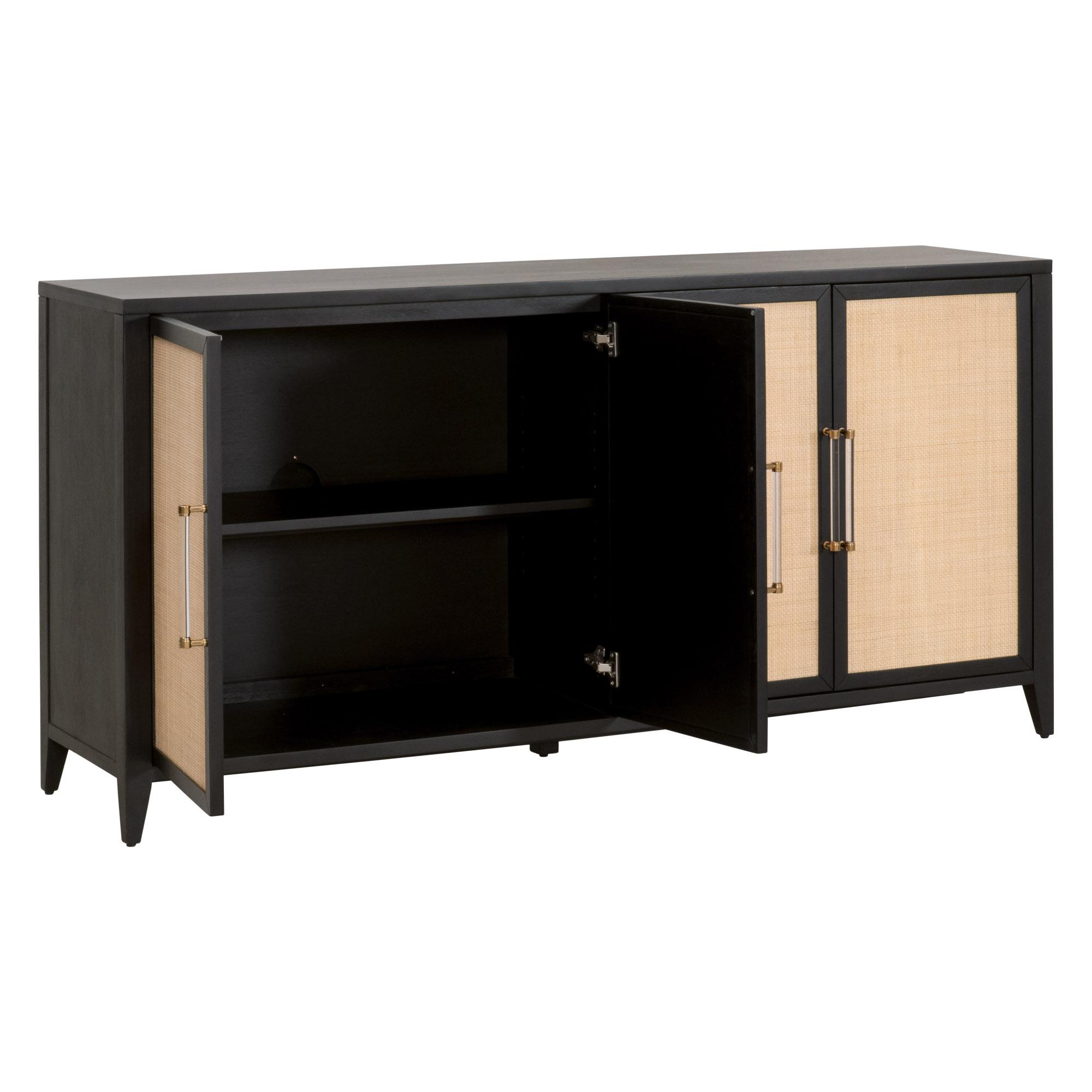 Holland Media Sideboard, Cabinets & Sideboard by Essentials for Living, 71" width x 35.25" height x 18" depth View 6
