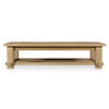 Morey Coffee Table Natural, by Moe's Home, 65" width x 16" height x 35.5" depth thumbnail 1