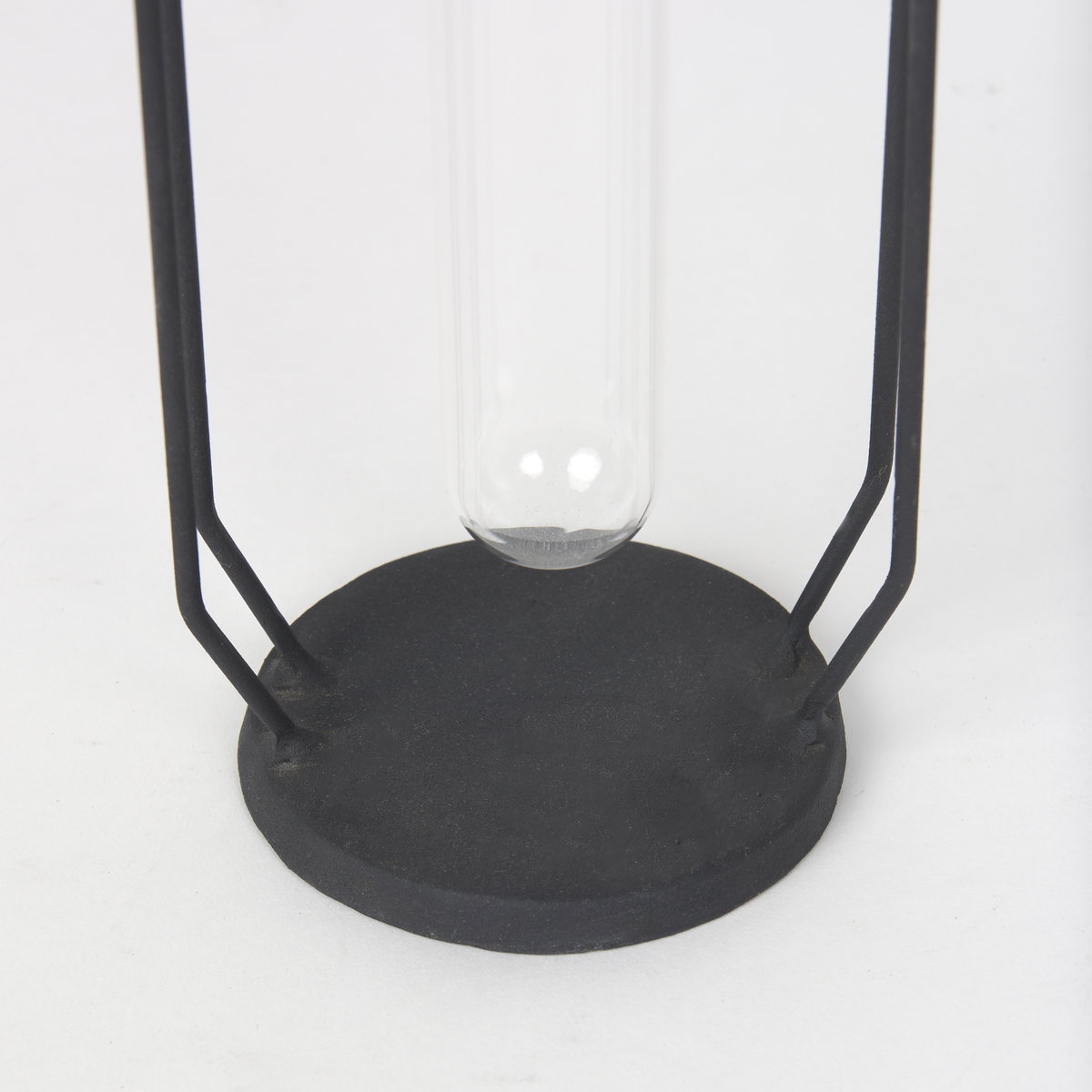 Aria 4.3L x 3.9W x 9.6H Metal and Glass Decorative Accent, Decorative Object by Mercana, 4.53" length x 3.94" width x 9.65" height View 8