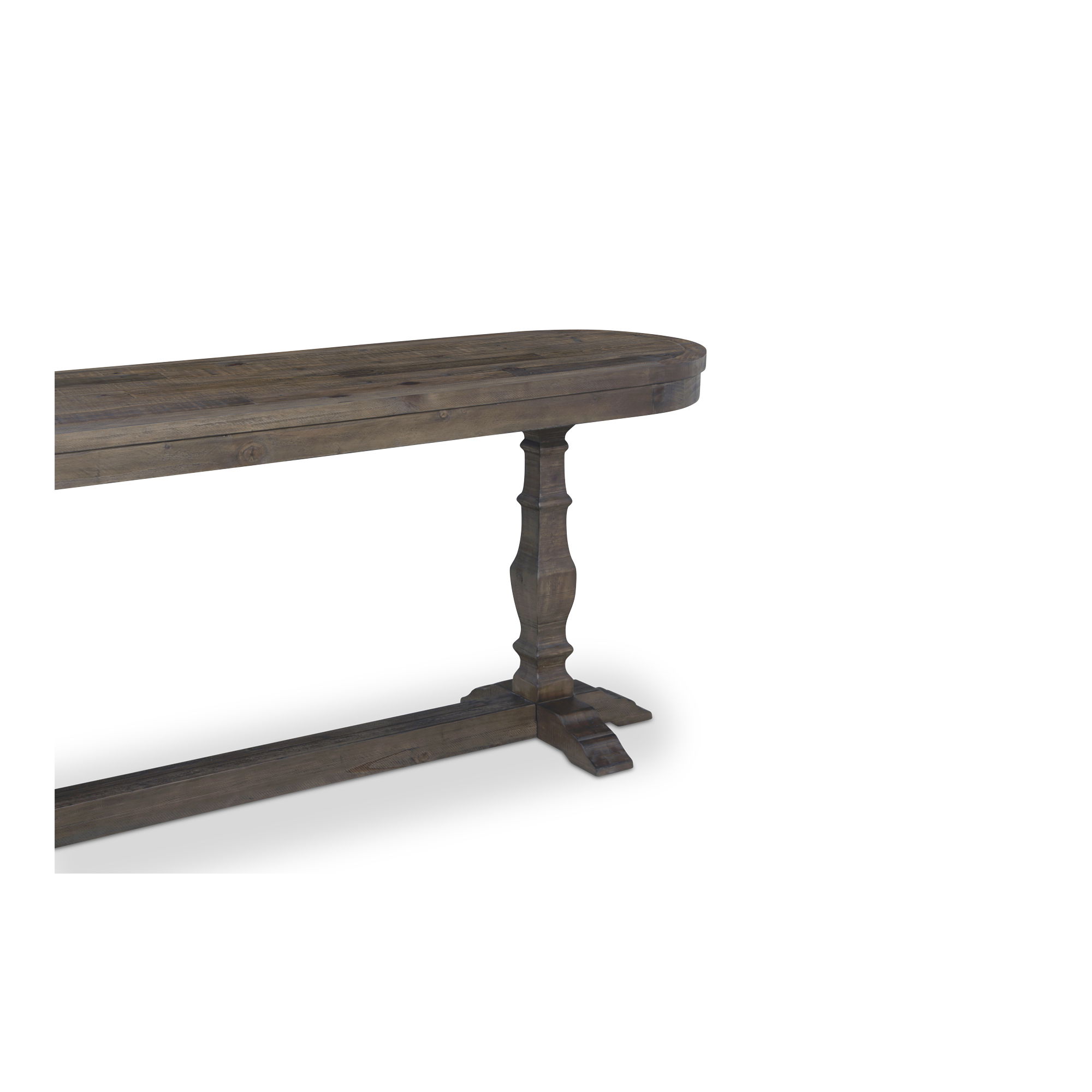 Georgia Console Table Aged Brown large image 