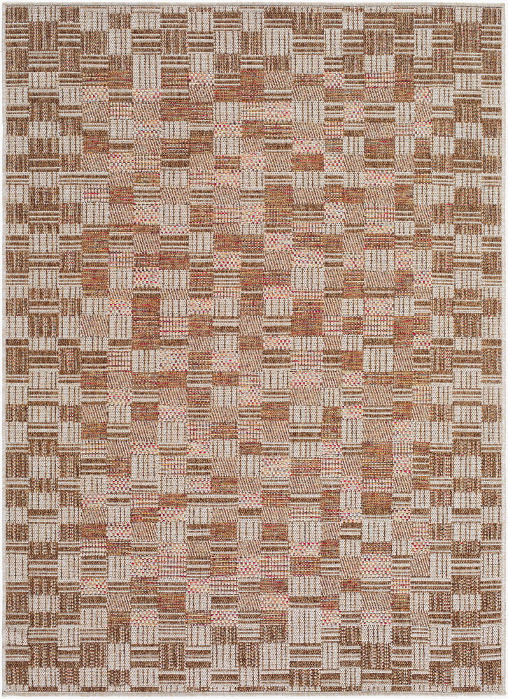Crete Machine Woven Rug, by Surya, 1'3.75" length x 1'3.75" width