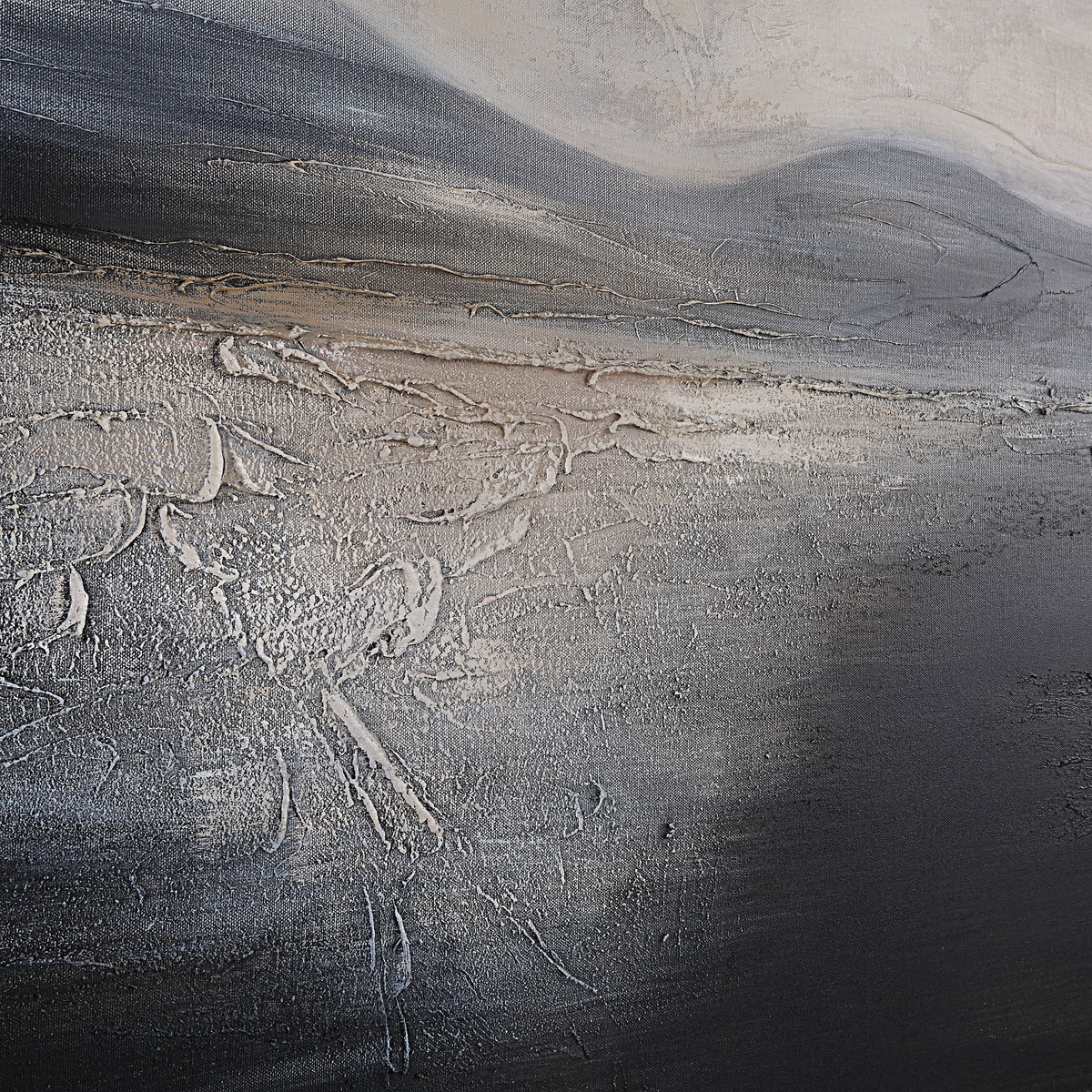 Suez, Painting by Renwil, 40" height x 2" depth View 3