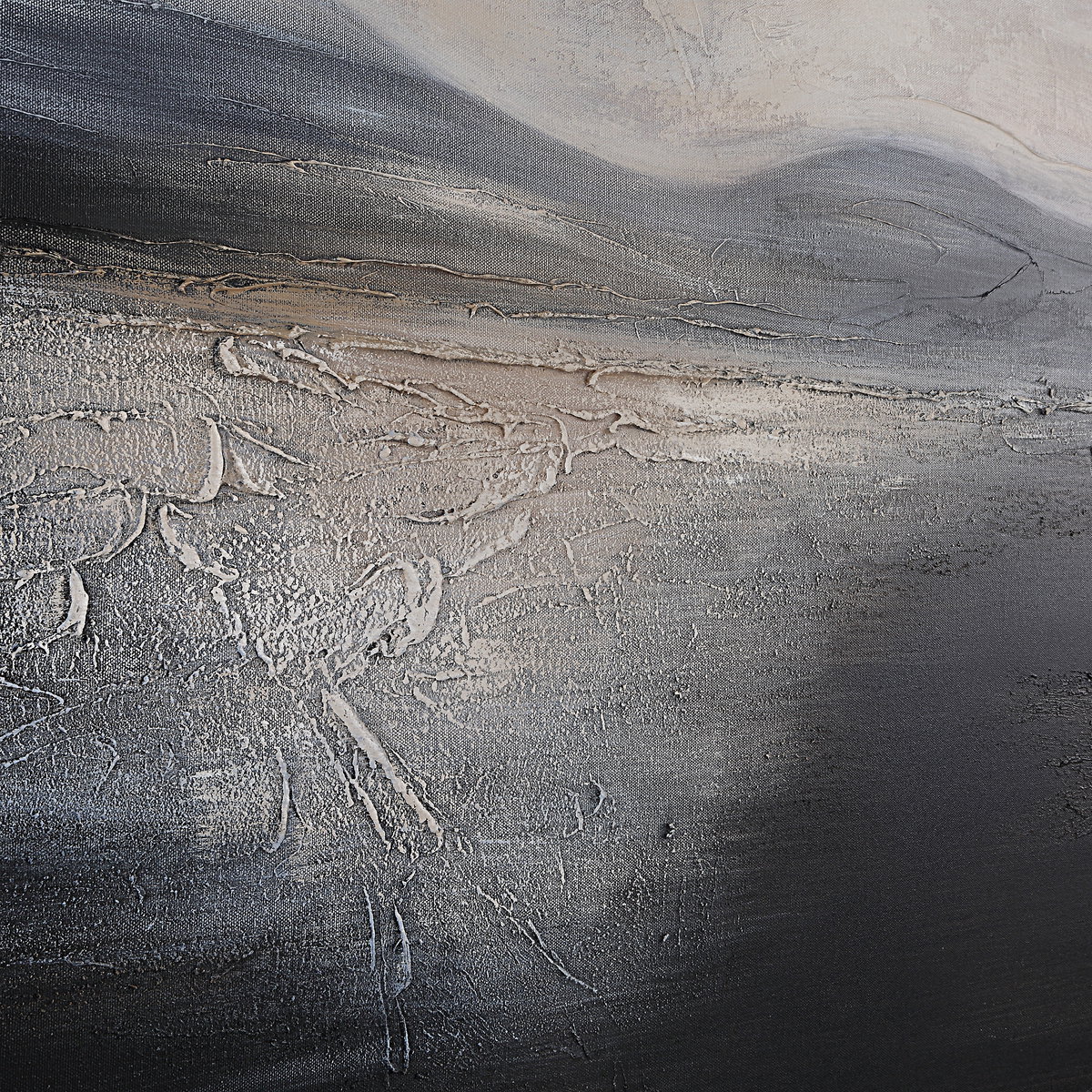 Suez, Painting by Renwil, 40" height x 2" depth View 3