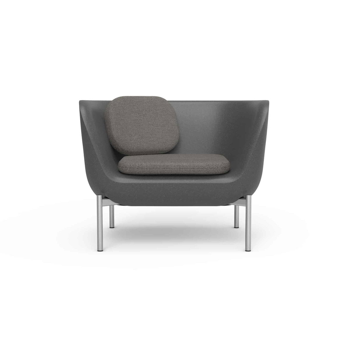 Inou Elements Arm Chair, Outdoor Furniture by Crescent Garden, 2'10.3" width x 2'2.4" height x 2'3.7" depth View 1