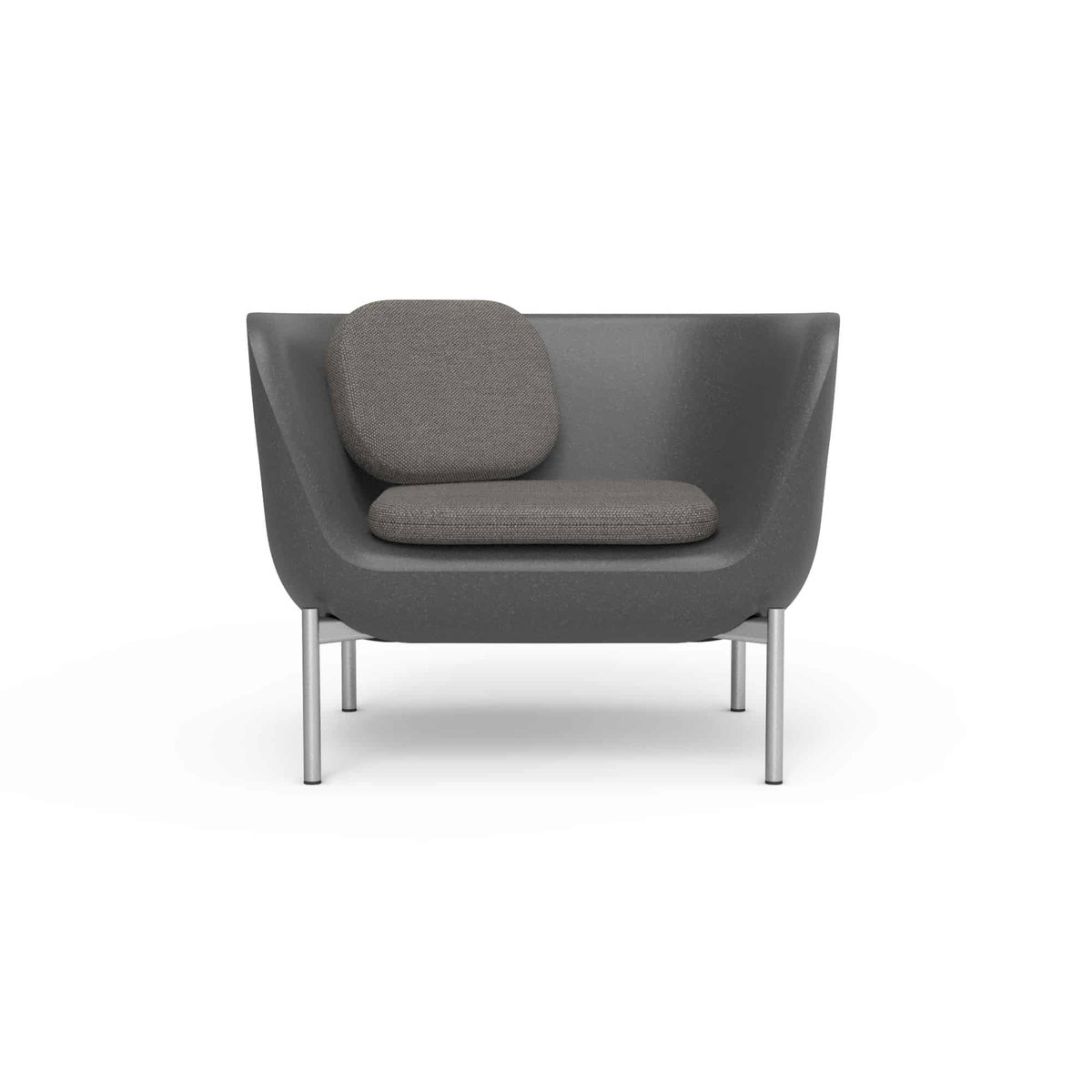 Inou Elements Arm Chair, Outdoor Furniture by Crescent Garden, 2'10.3" width x 2'2.4" height x 2'3.7" depth View 1