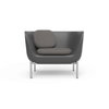Inou Elements Arm Chair, Outdoor Furniture by Crescent Garden, 2'10.3" width x 2'2.4" height x 2'3.7" depth thumbnail 1