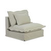 Olivia Slipper Chair Sand thumbnail 1