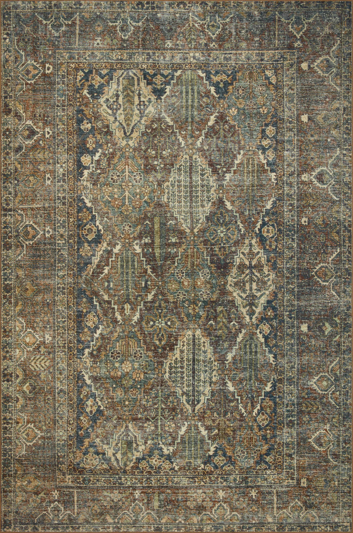 Magnolia Home by Joanna Gaines x Loloi Banks Rug, 5' length x 7'6" width View 1