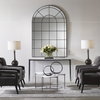 Grantola Black Arch Iron Mirror, by Uttermost, 3'11.75" width x 5'11.62" height x 0.75" depth thumbnail 2