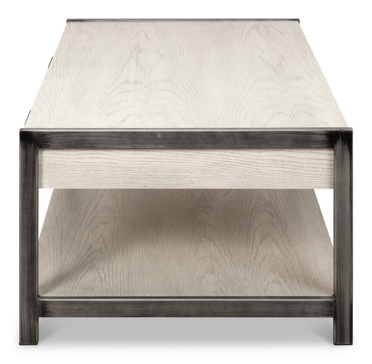 Covet Cocktail Table, by Sarreid, 2'4" length x 4'4" width x 1'6" height View 4